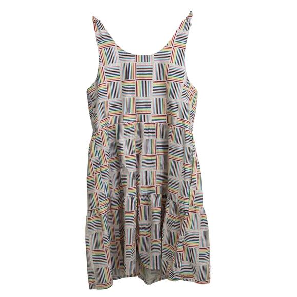 Kids Pride Dress LGBTQ+ Rainbow Flag Gender Inclusive Kids NWOT 10 12 Large - Picture 5 of 5